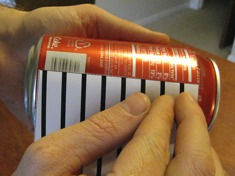 Soda Can Label Embossing