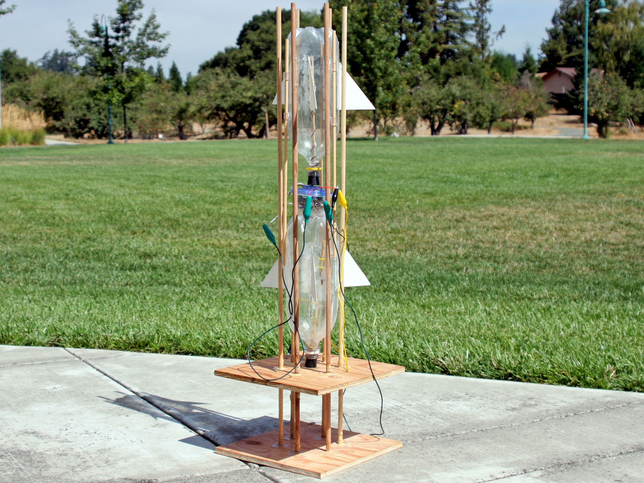 Hydrogen-Oxygen Bottle&nbsp;Rocket