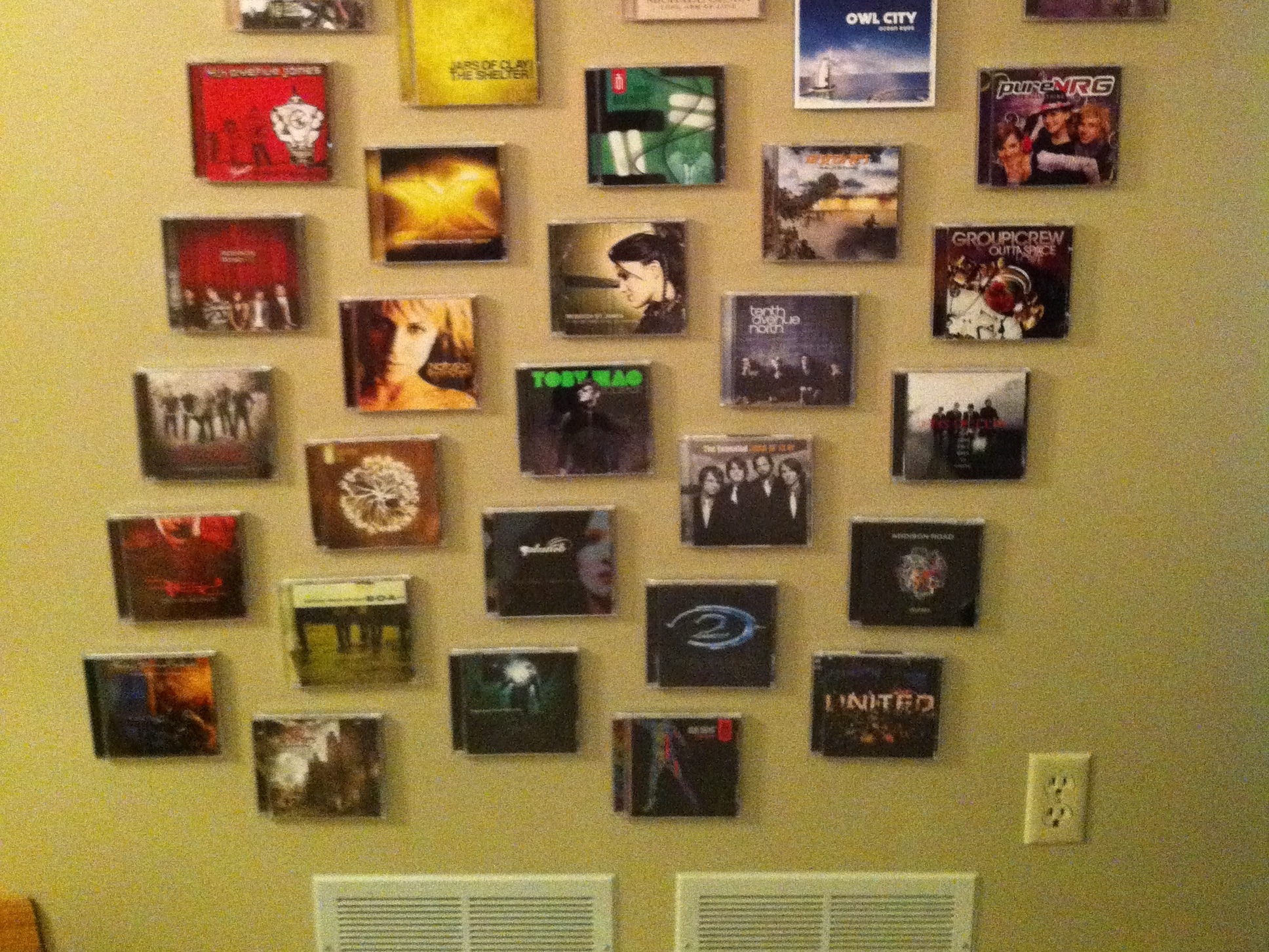 Interactive Wall of&nbsp;CDs