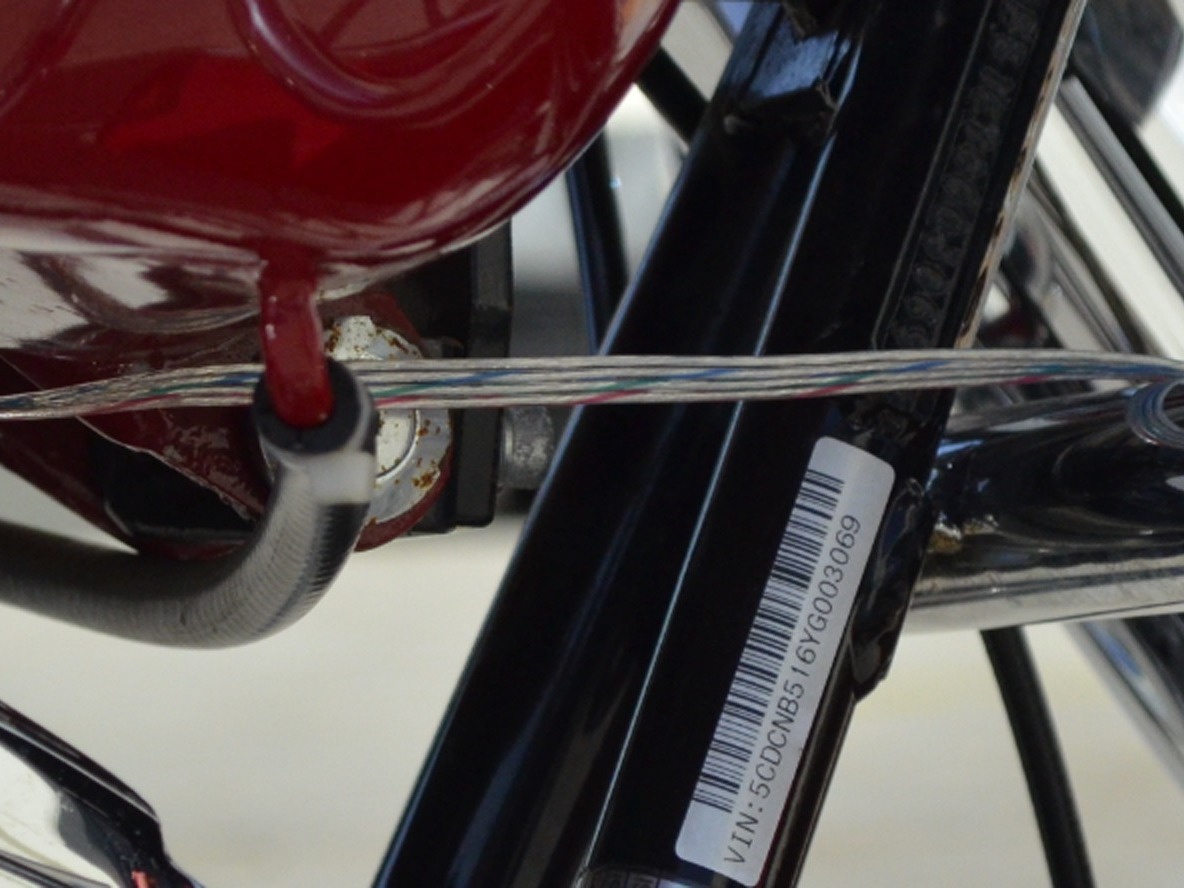 New Project: EZ-EL Wire Red Vintage Motorcycle