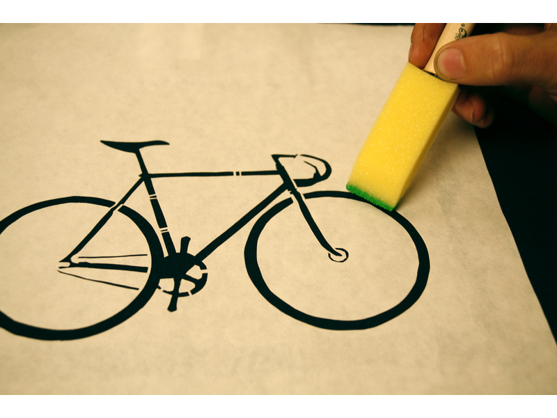 Freezer Paper&nbsp;Stencil