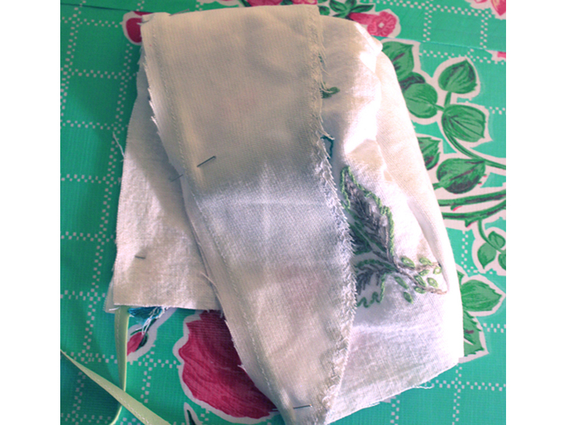 Bonnet from Vintage&nbsp;Linens