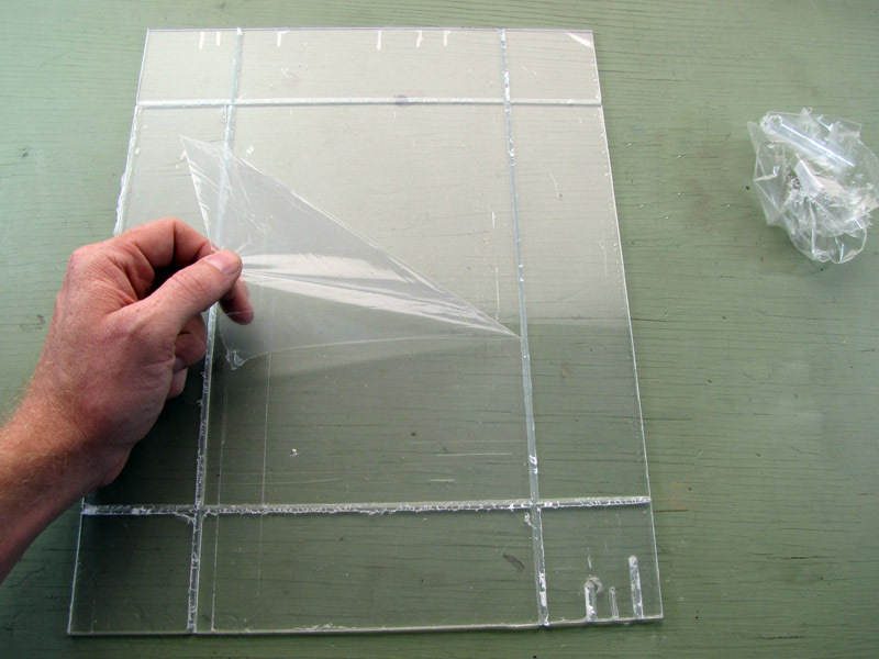Tape-Hinge Acrylic Box&nbsp;Construction