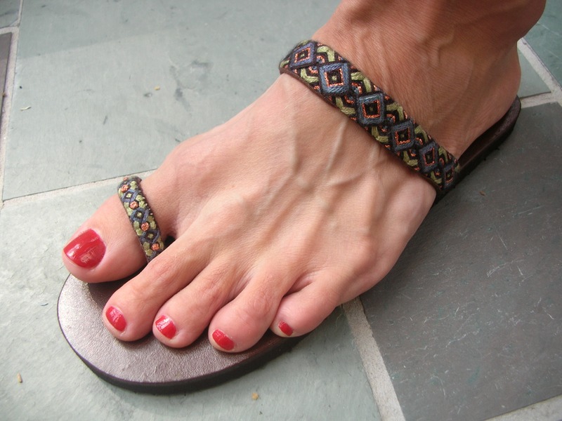 New Project: Weekend Boho Sandals