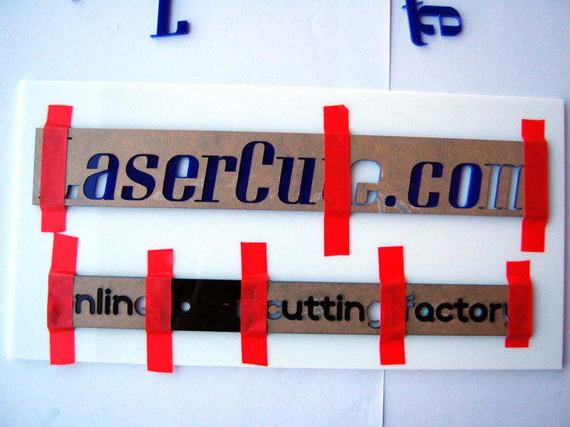 Laser-Cut Sign Designed in Your&nbsp;Browser