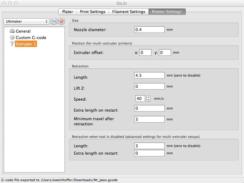 Getting Started With&nbsp;Slic3r