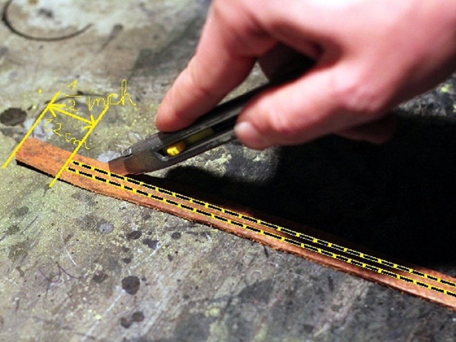 New Project: Braided Leather Bracelet