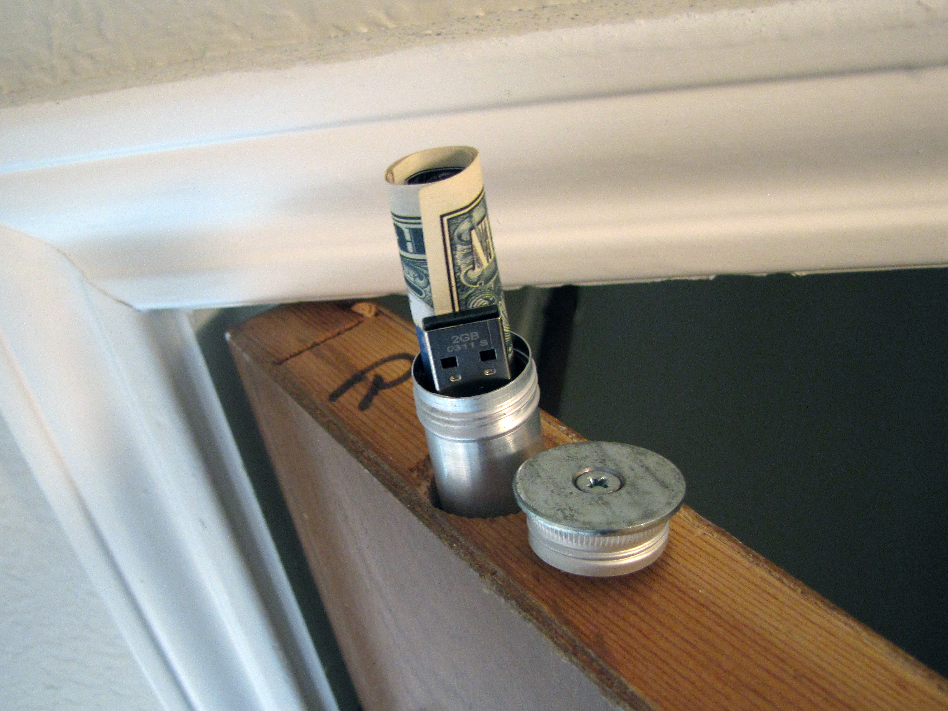 New Project: Doortop Stash