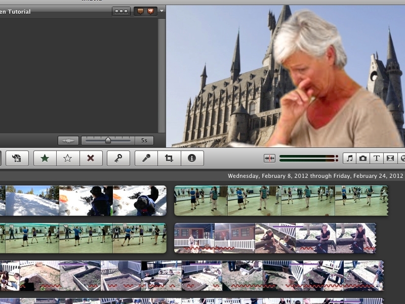Green Screen w/&nbsp;iMovie