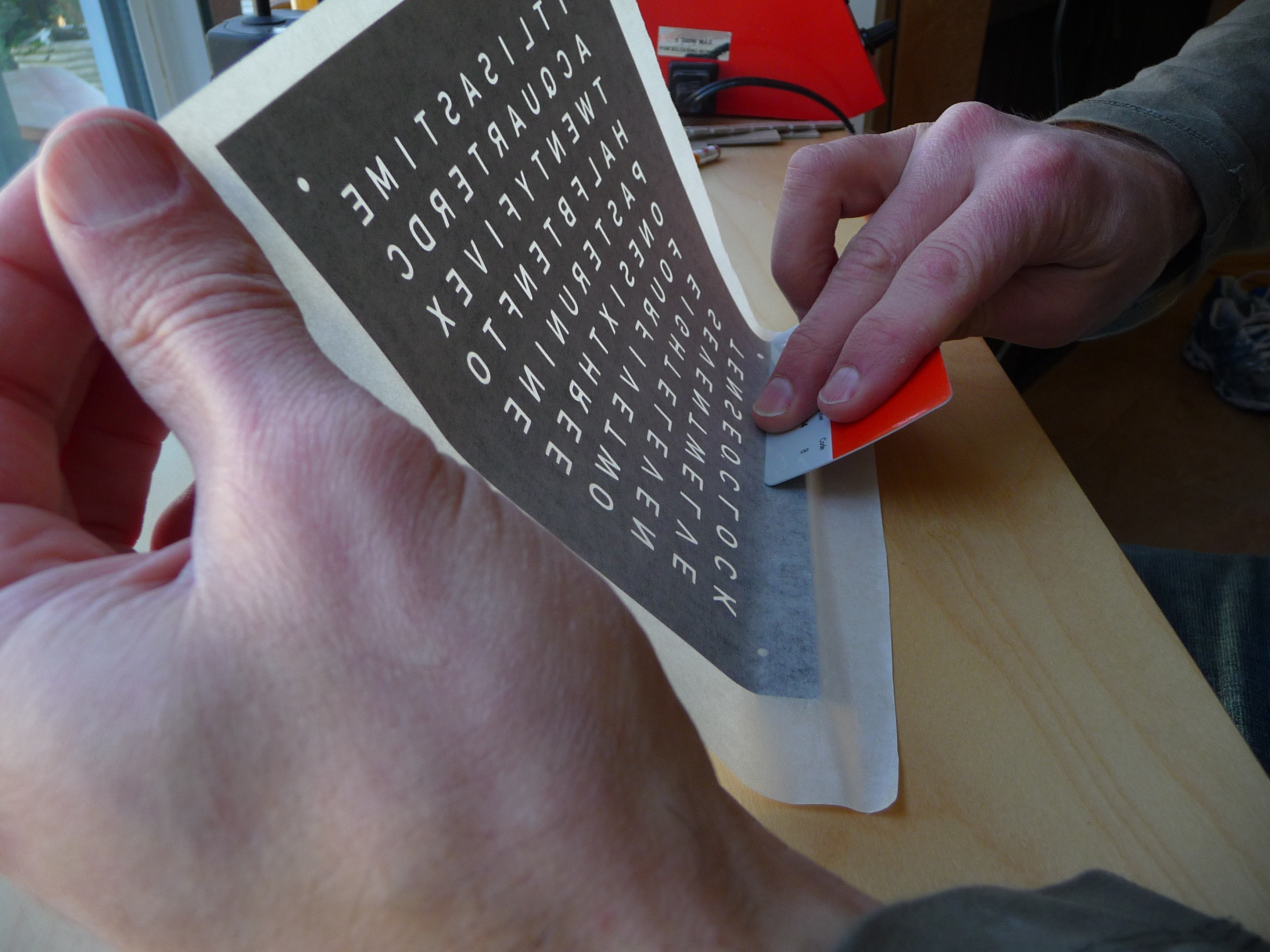 Small Word&nbsp;Clock