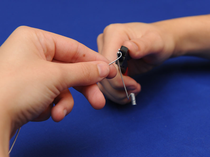 Bent-Wire Crank Toy