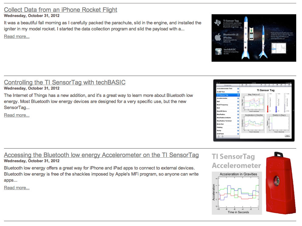Analyze Data from iPhone Rocket&nbsp;Flights