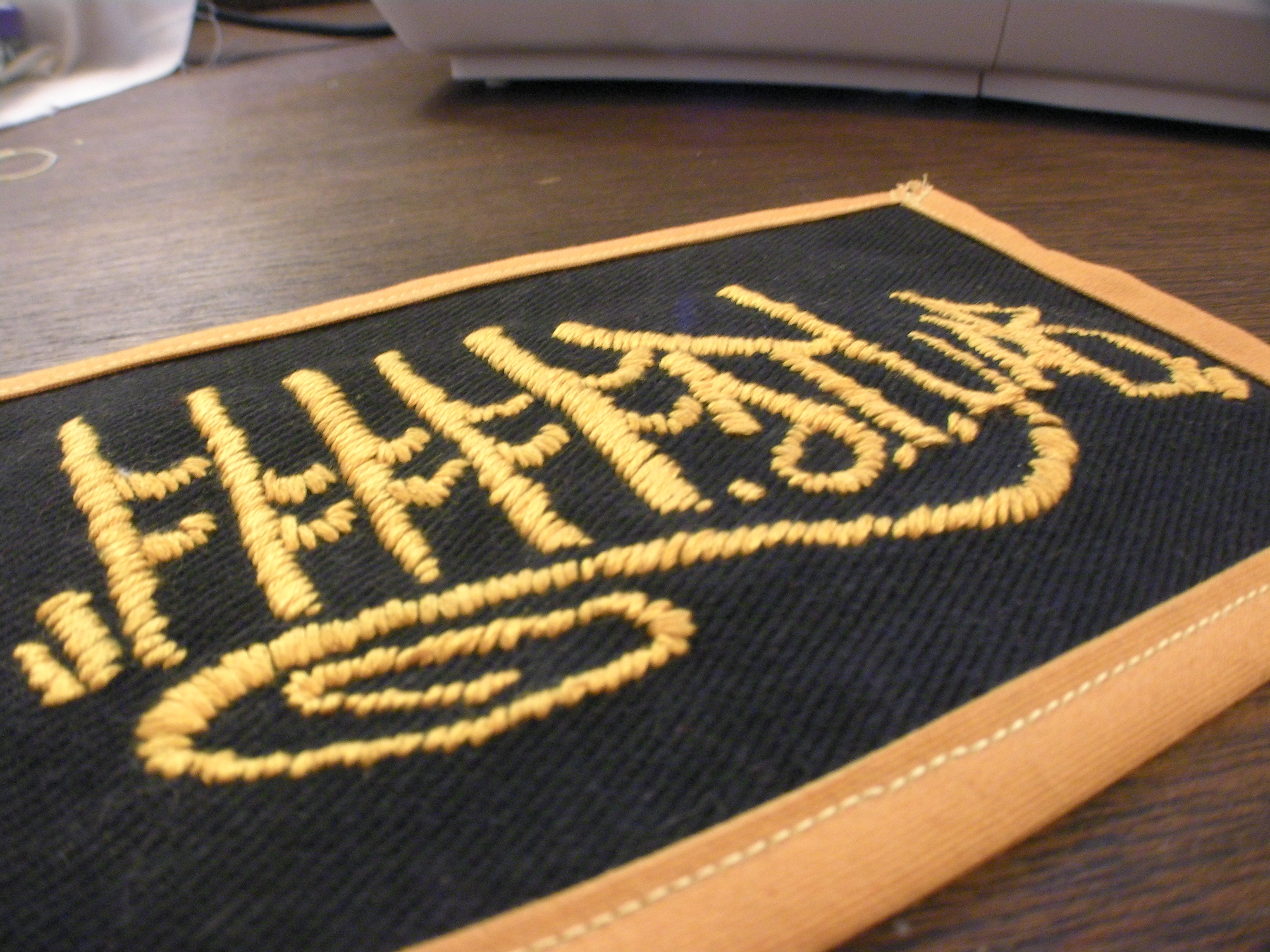 New Project: Embroidered Patches
