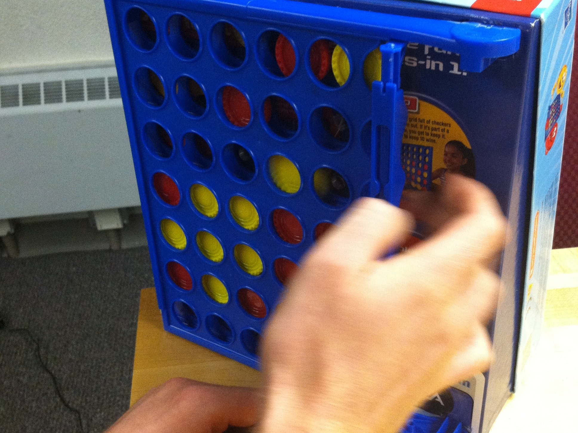 New Project: Connect 4 Binary Clock