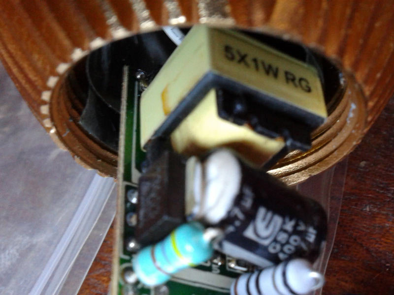 Replacement of Defective Capacitor in E27 LED Bulb