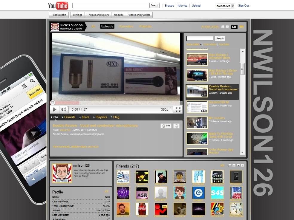 Make a YouTube Channel Background