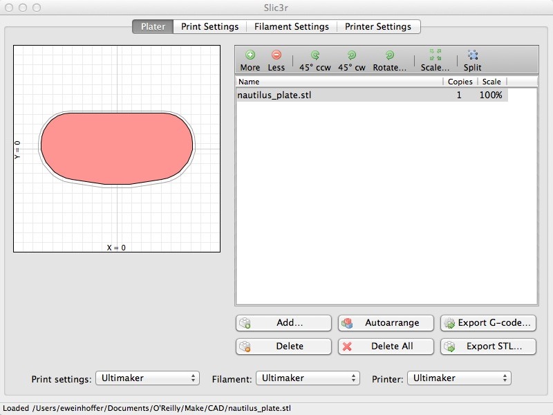 Getting Started With&nbsp;Slic3r