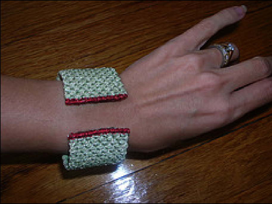 Needlepoint&nbsp;Wristcuffs