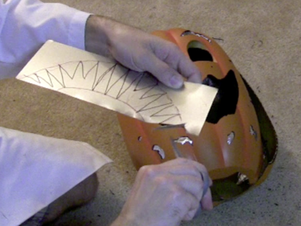 Mutant Cyborg Pumpkin Halloween Costume
