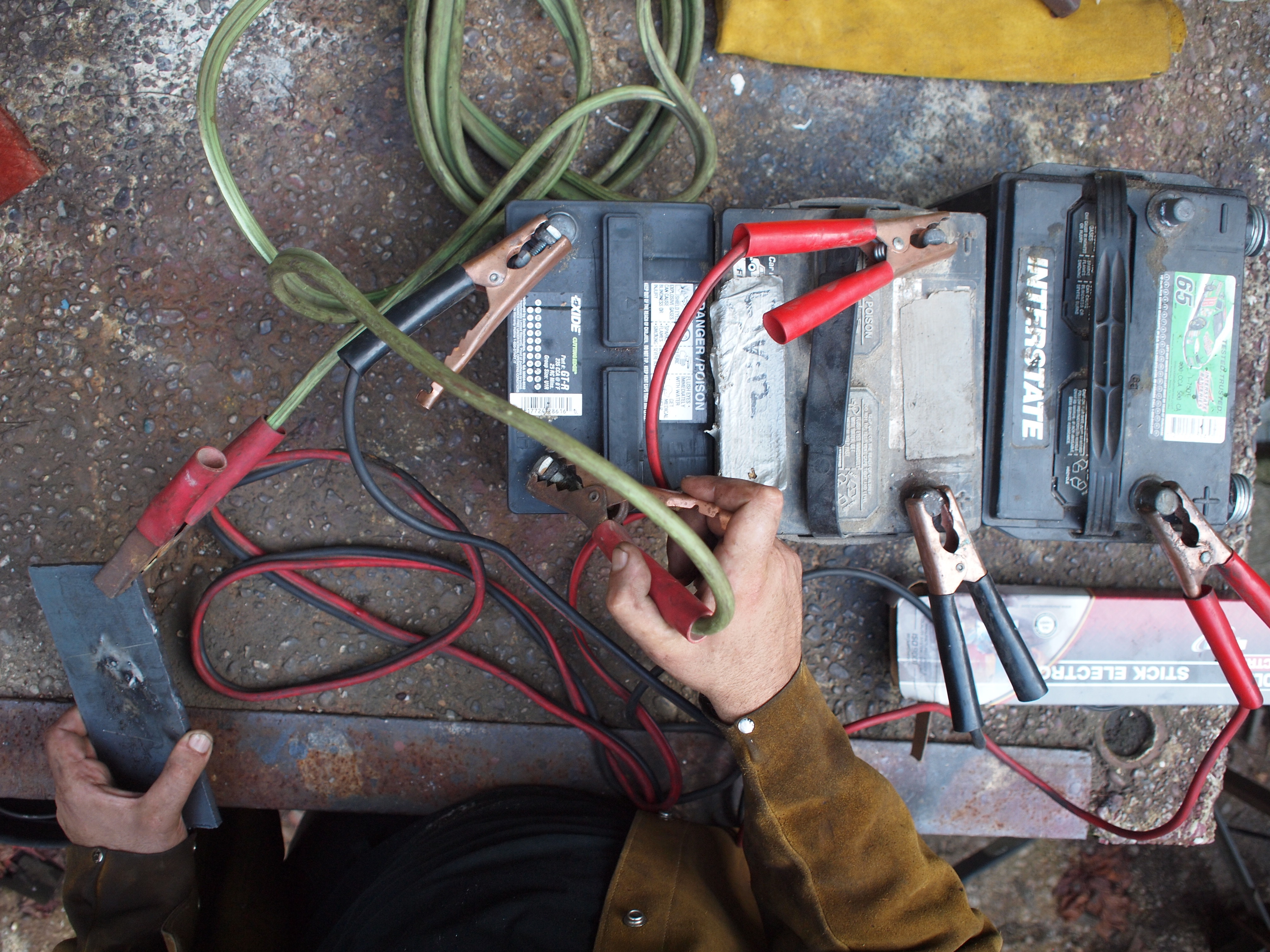 New Project: Car-Battery Welding