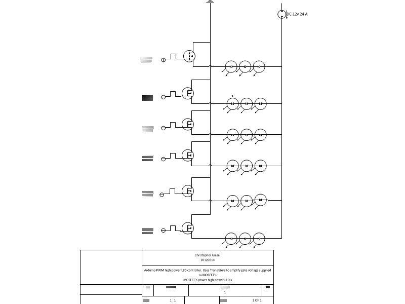 Making Six Channel High Powered LED Controller&nbsp;Shield