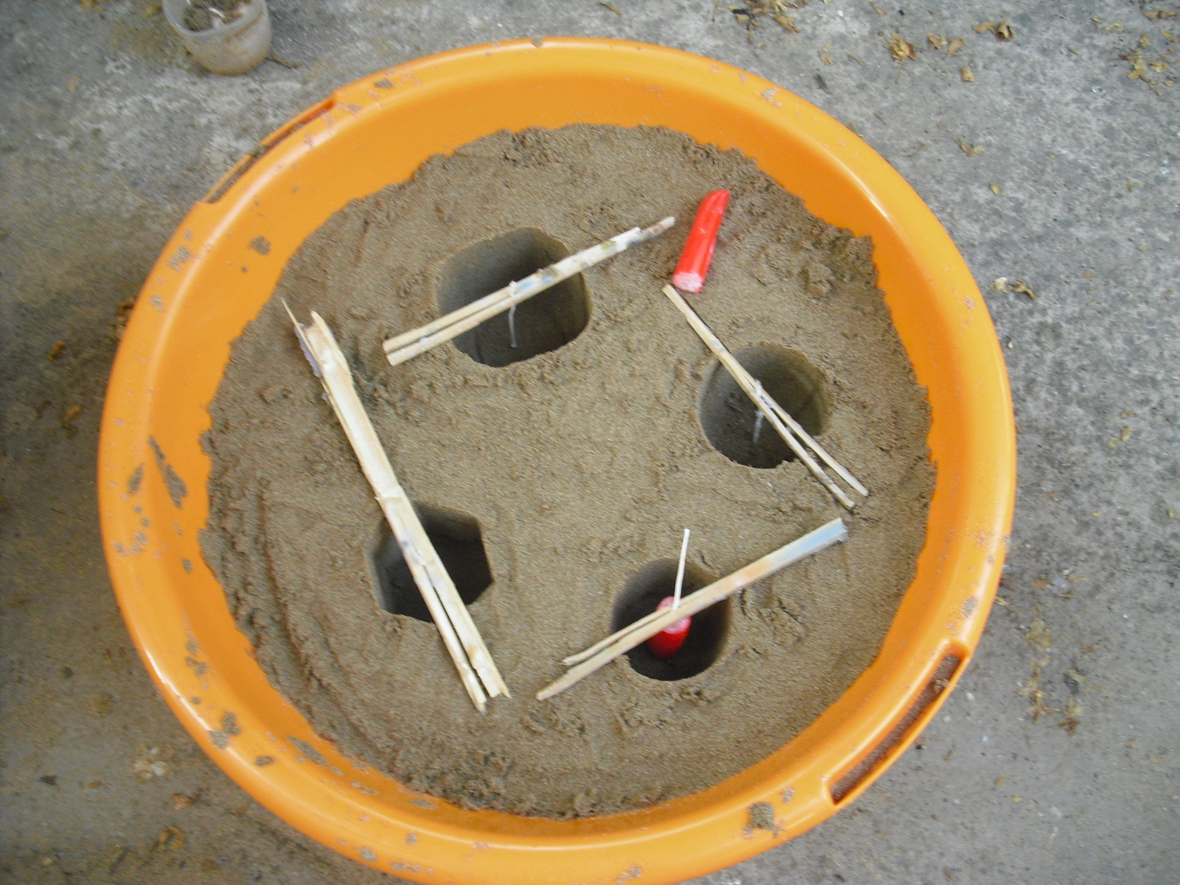New Project: Sand Candles