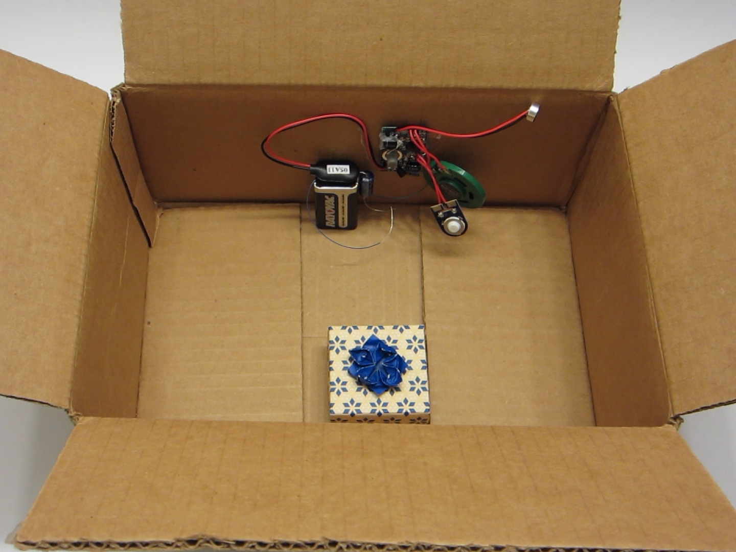 New Project: Shake-Activated Present Prank