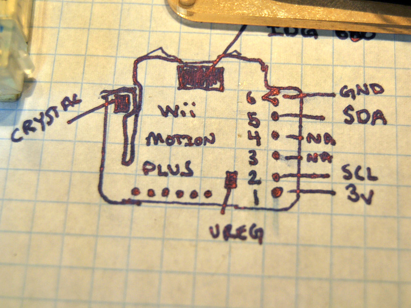 Hacking the Wii MotionPlus to Talk to the&nbsp;Arduino