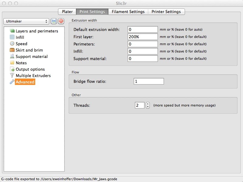 Getting Started With&nbsp;Slic3r