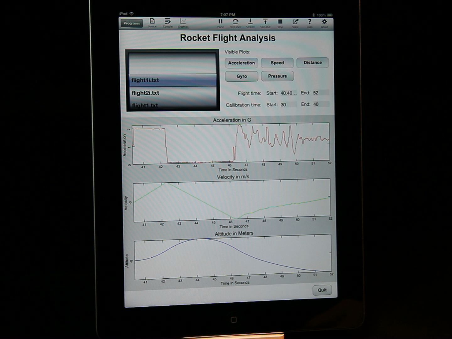 iPhone Flies on a Rocket: Collect and Analyze&nbsp;Data!