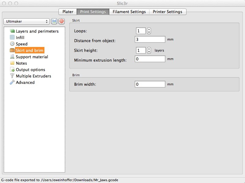 Getting Started With&nbsp;Slic3r