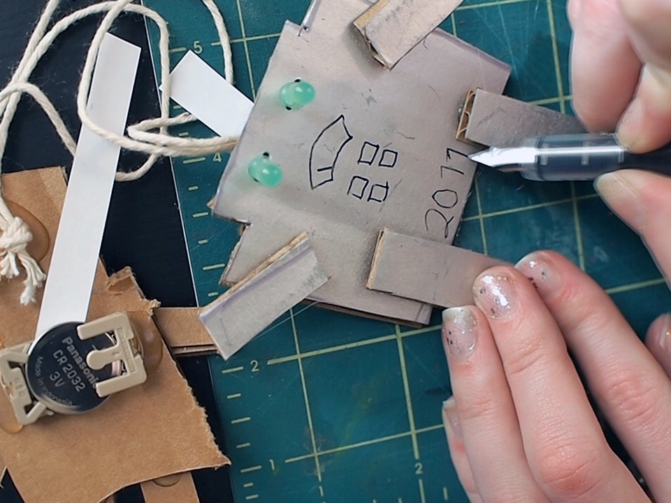 LED Robot&nbsp;Ornament