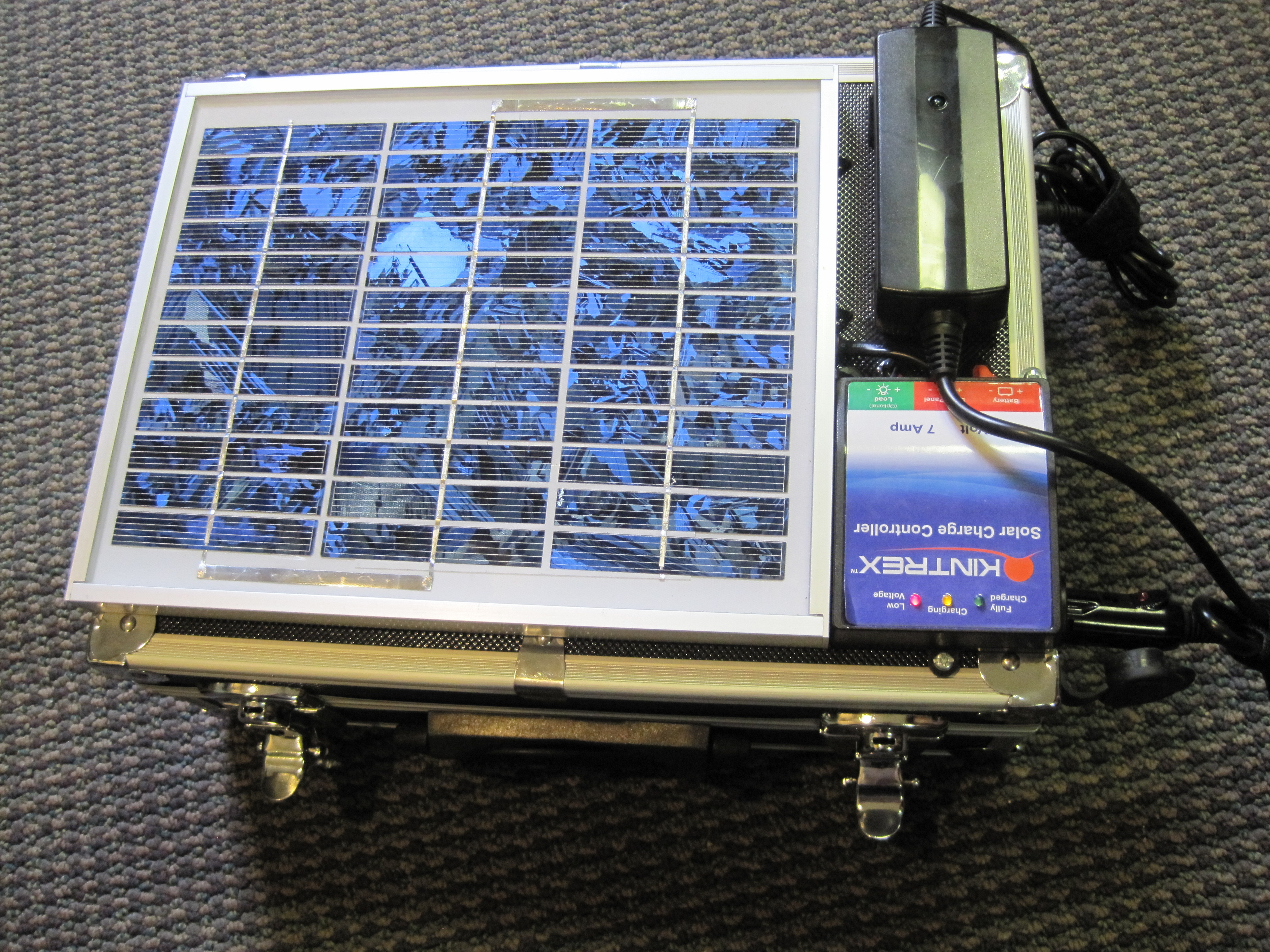 New Project: Solar Laptop/Device Charger