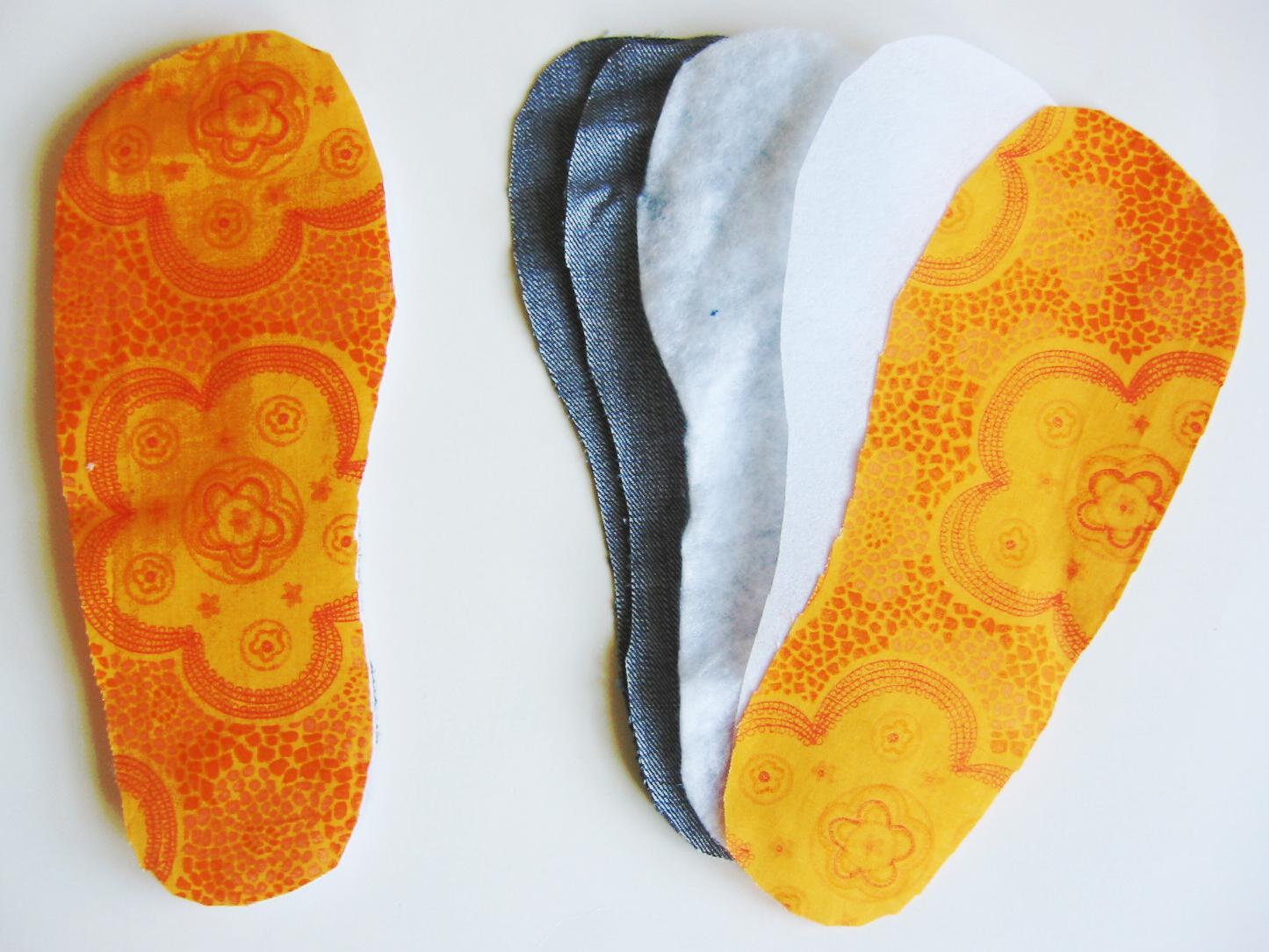 New Project: Repurposed House Slippers