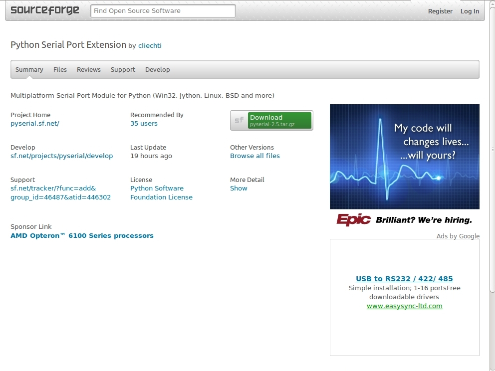 New Project: Arduino and Python: Learn Serial Programming