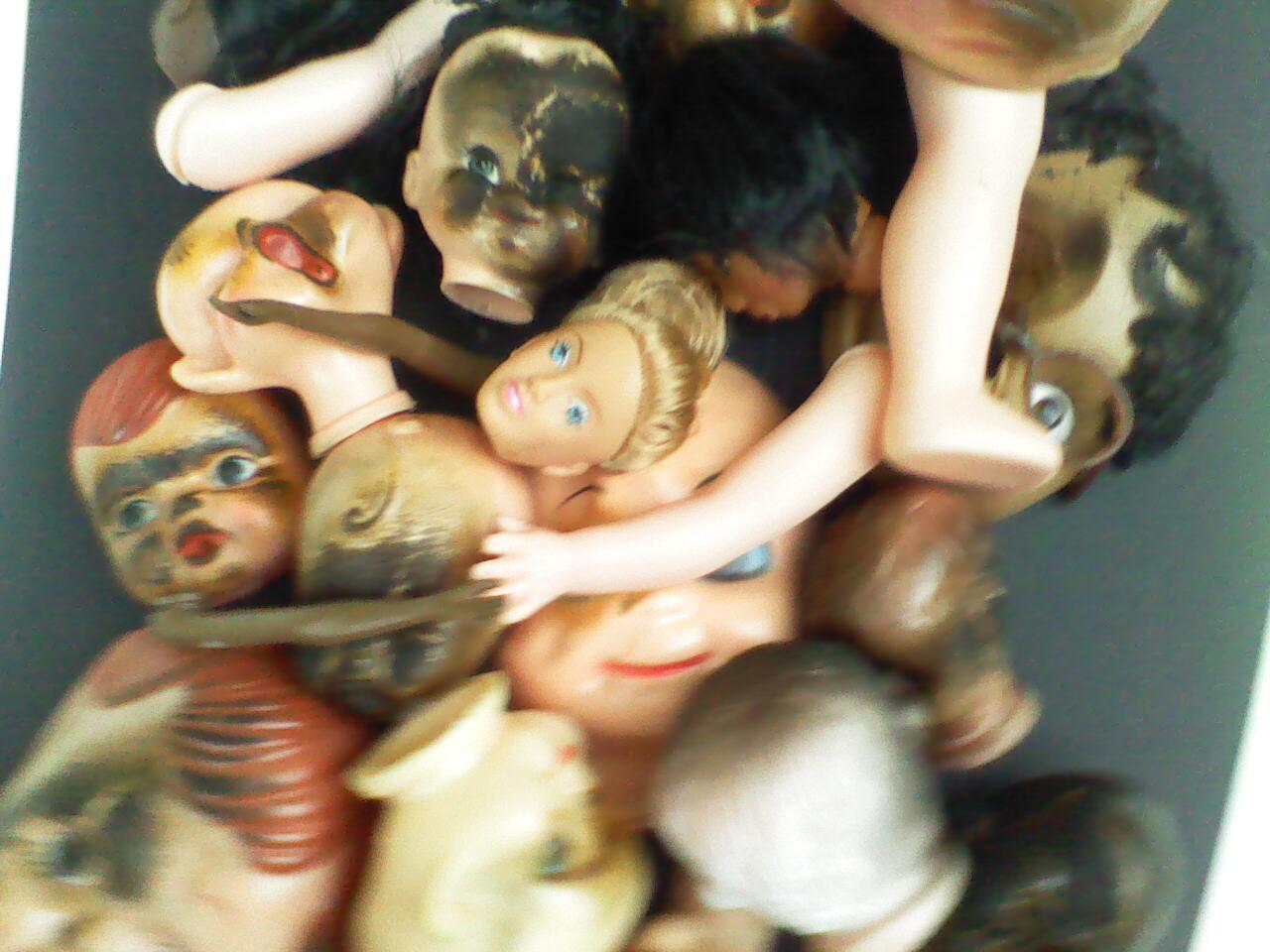New Project: WebHeads! Create Spiderweb-Trapped Doll Heads for Halloween
