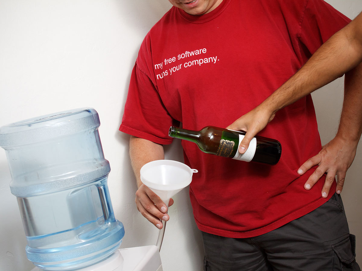 Water-to-Wine Cooler