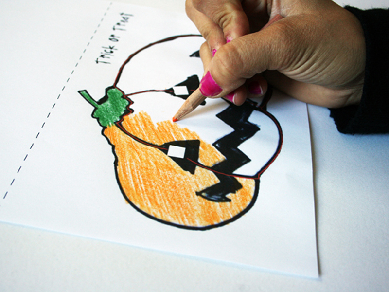 Glowing Halloween&nbsp;Card