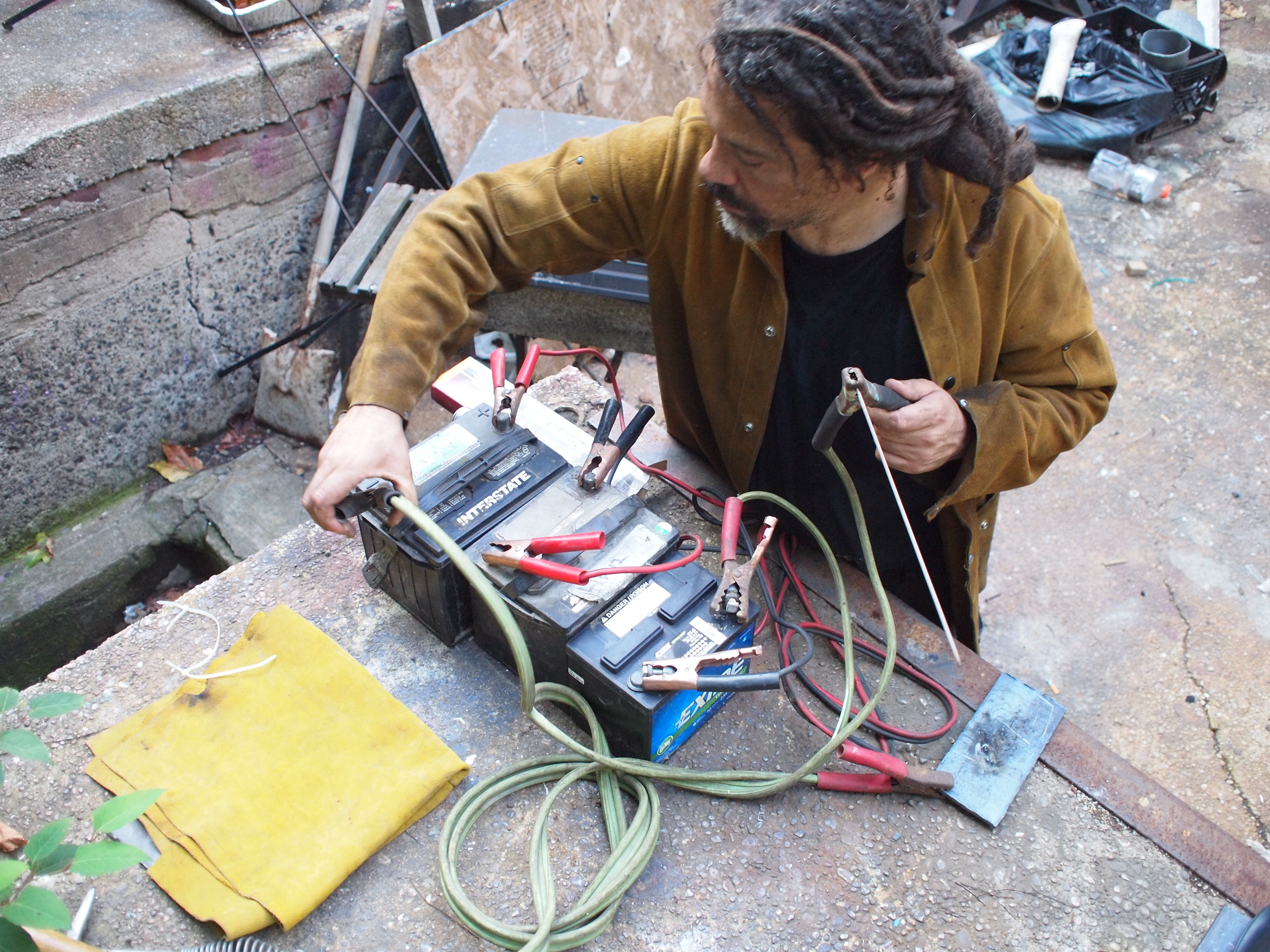 New Project: Car-Battery Welding
