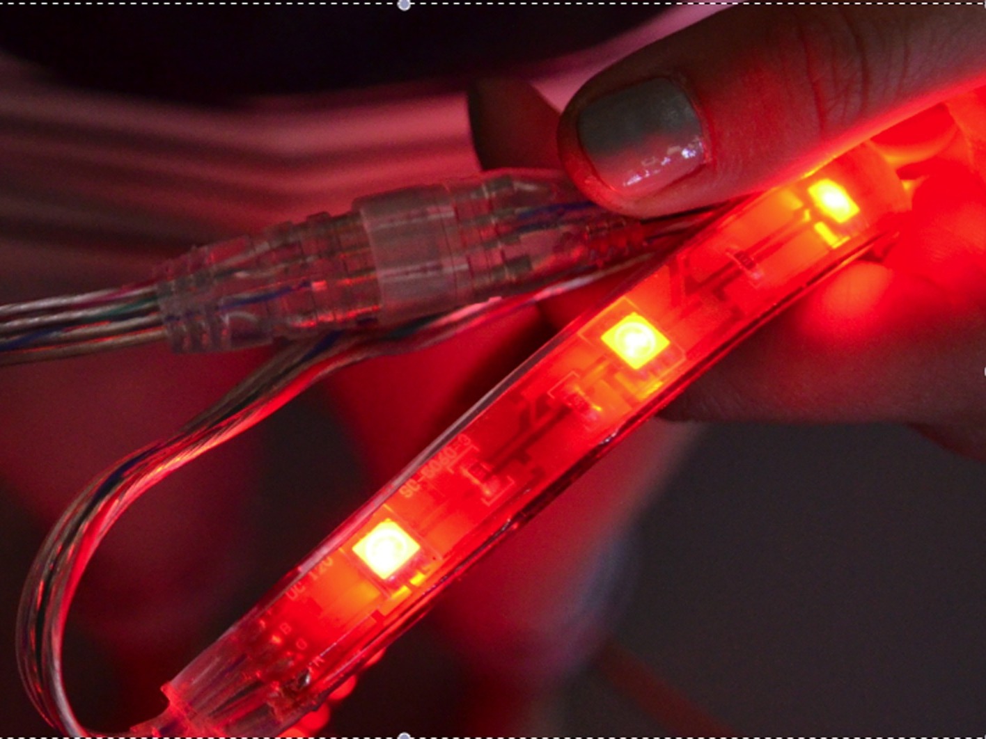 New Project: EZ-EL Wire Red Vintage Motorcycle