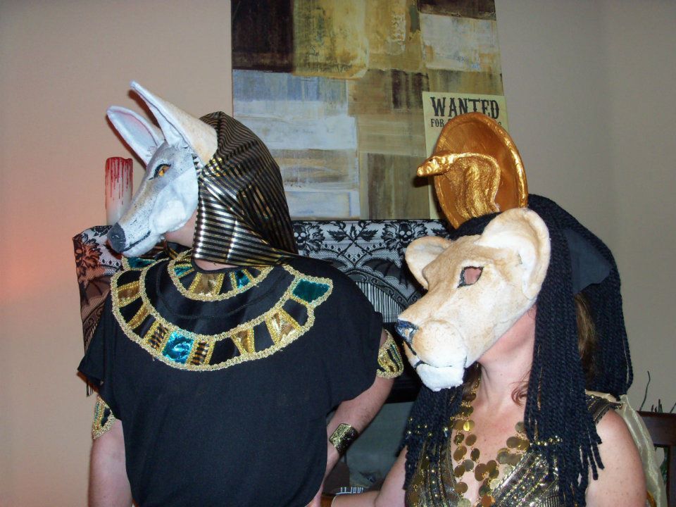 Egyptian God and Goddess&nbsp;Masks