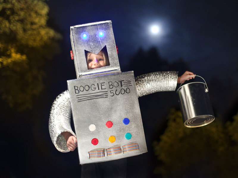 New Project: Robot Halloween Costume