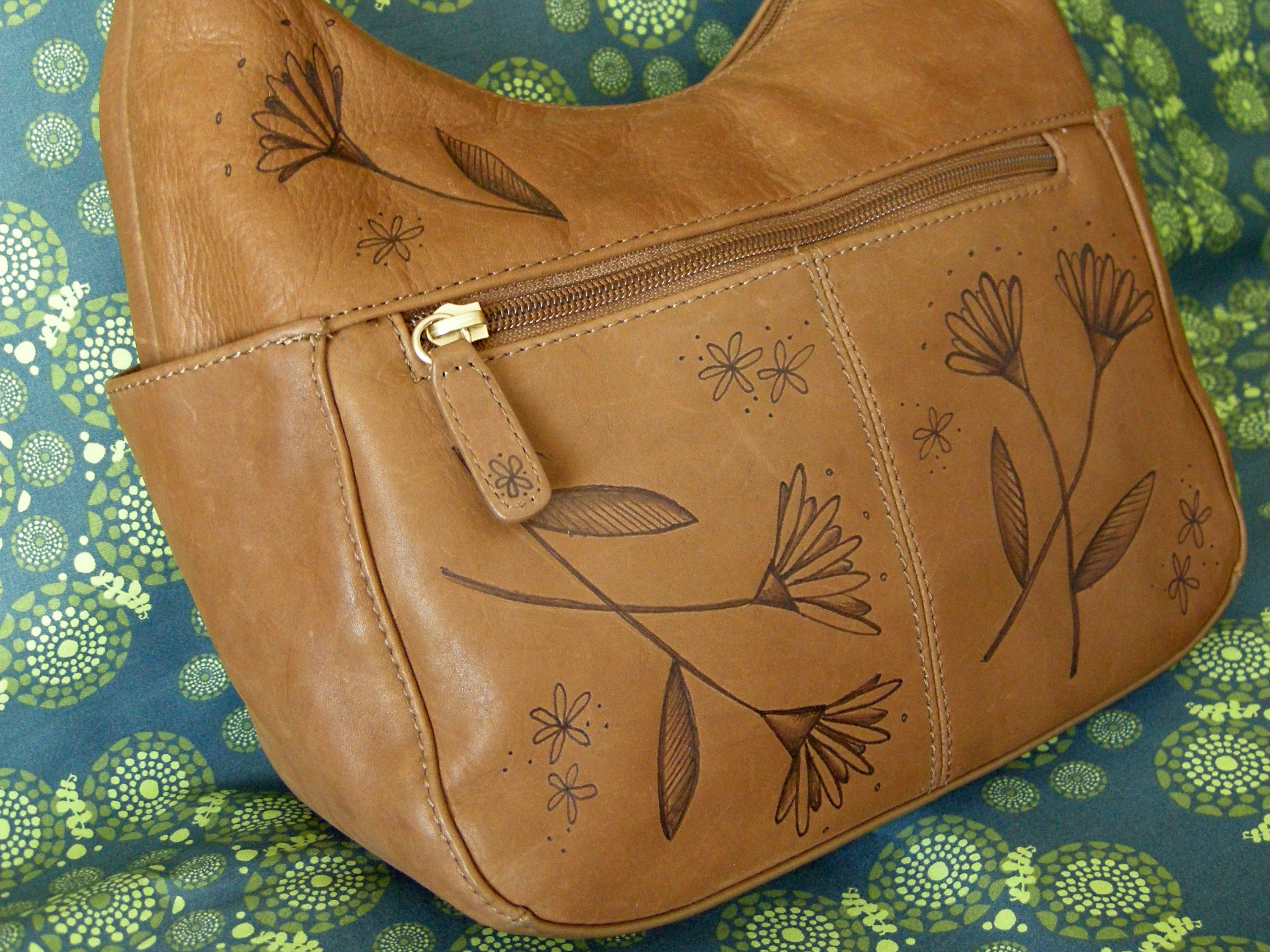 Leather Pyrography Make DIY Projects, HowTos, Electronics, Crafts