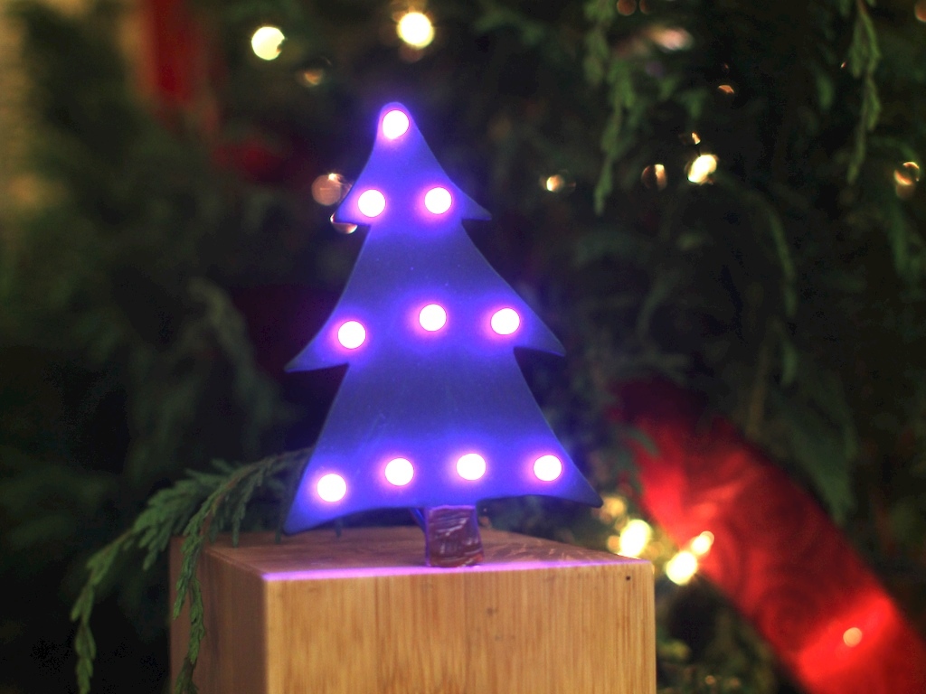Cheerlights Desktop Christmas&nbsp;Tree