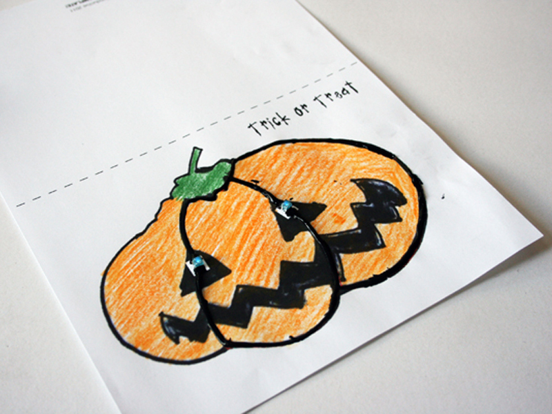 Glowing Halloween&nbsp;Card