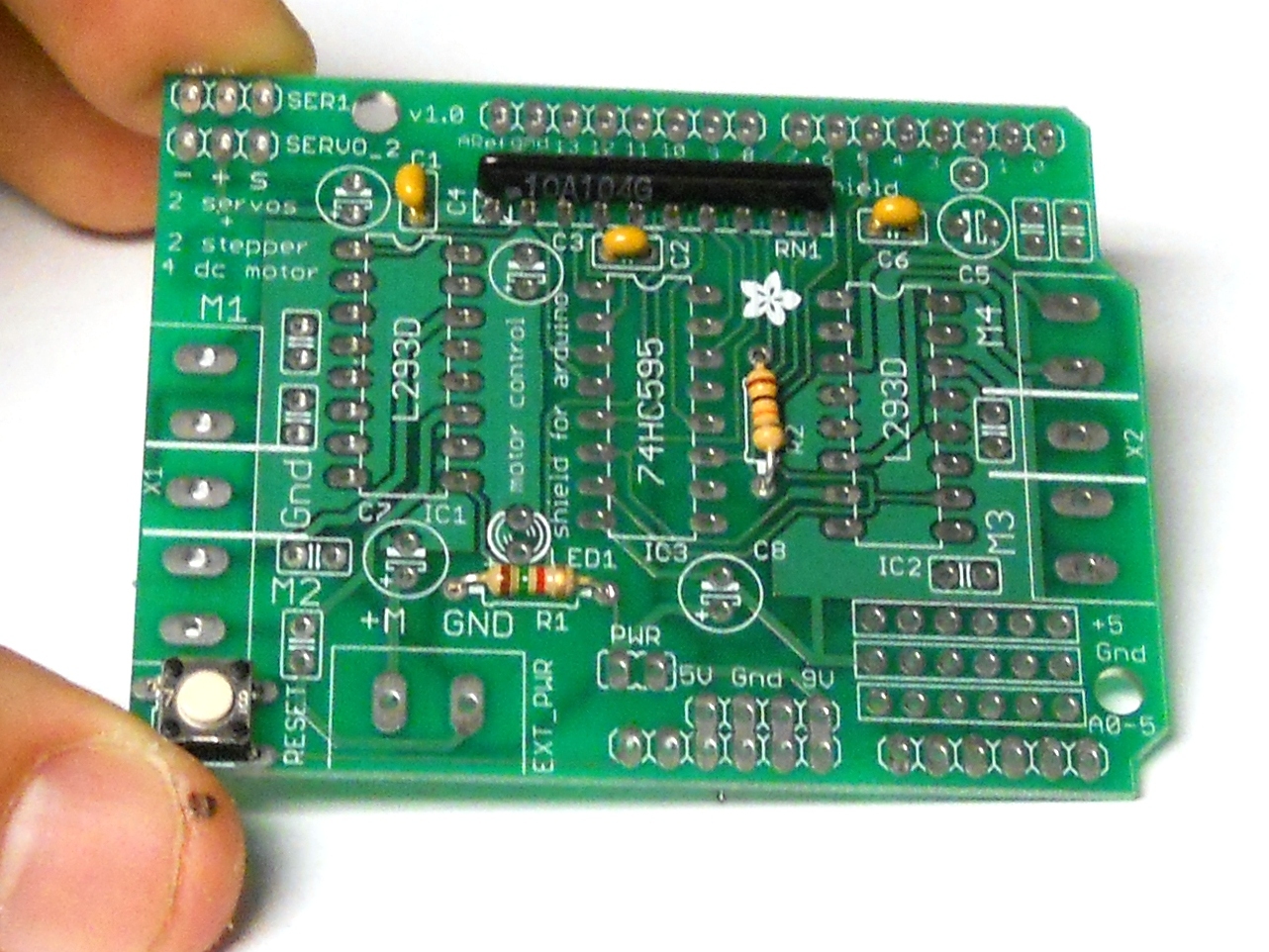 Build your own Arduino-Controlled Robot!