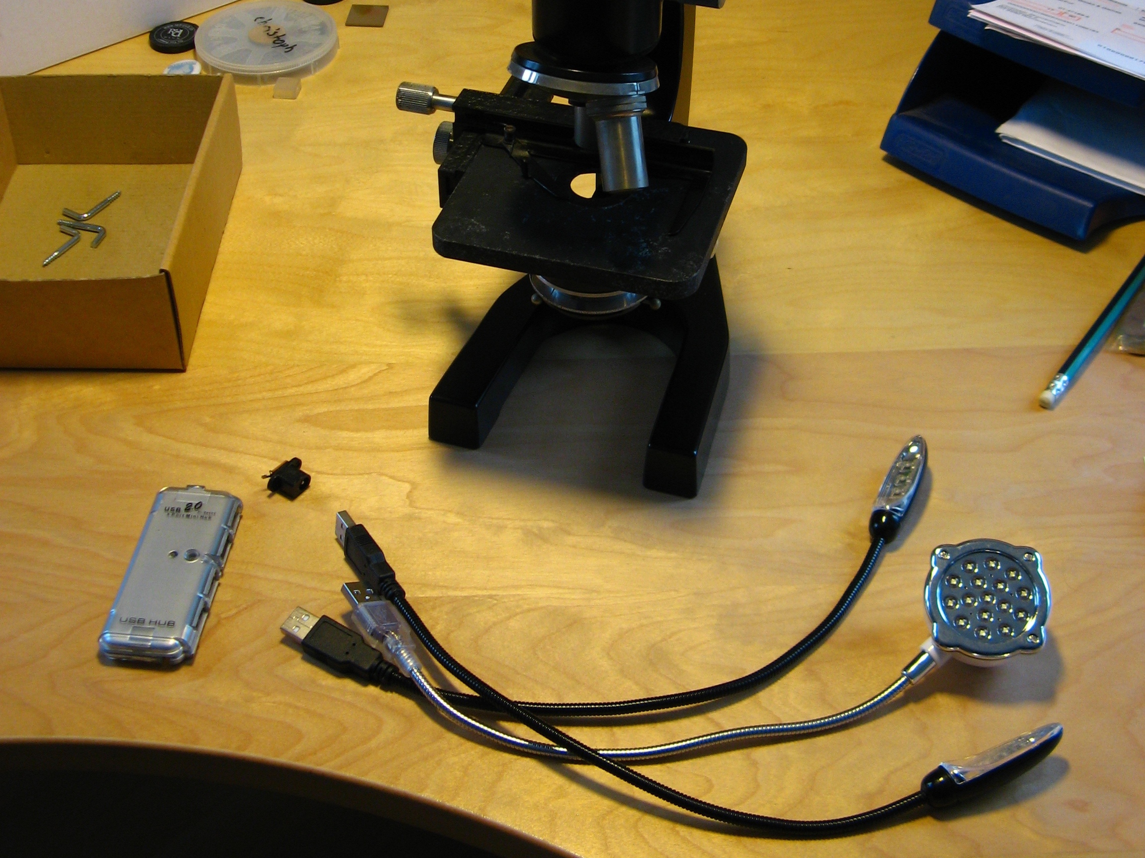 Retrofit a Microscope