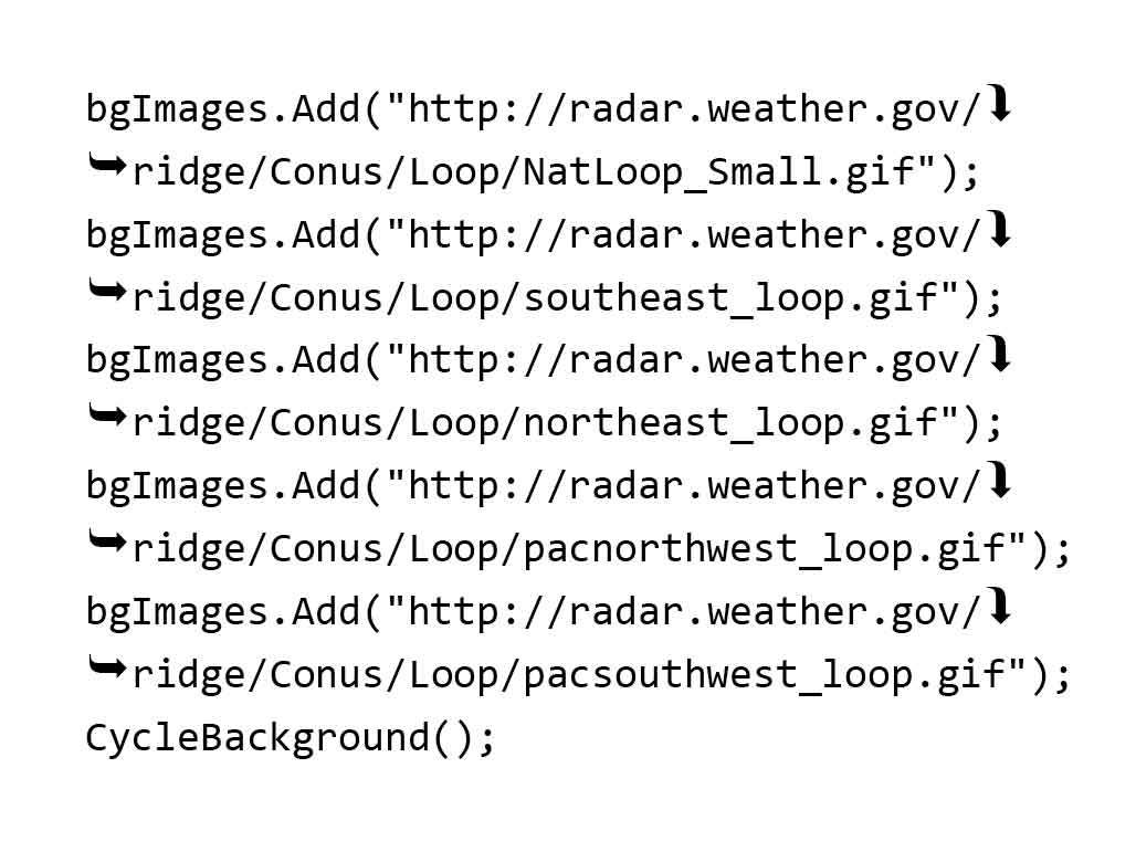 Kinect Hacking: Weather Map