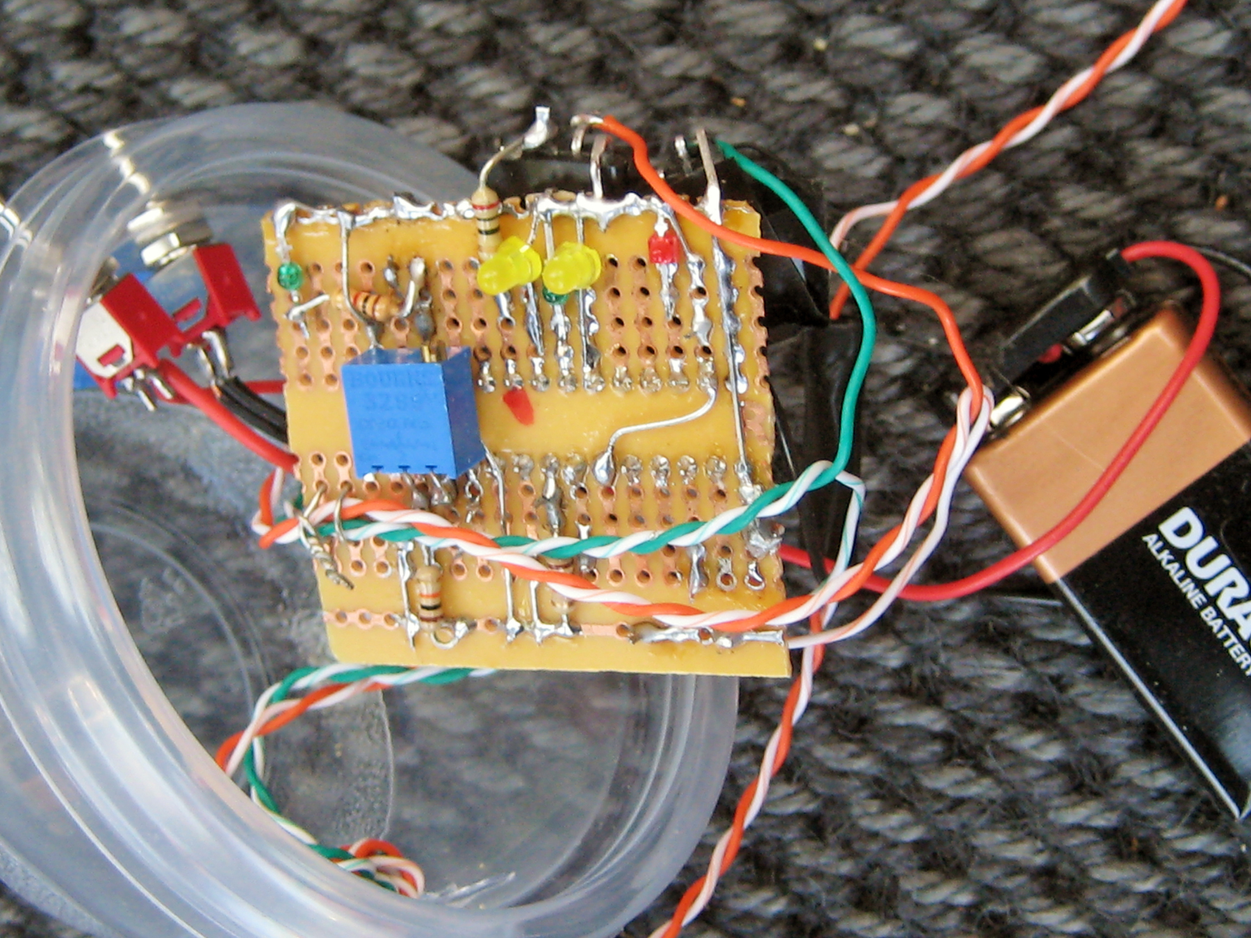Hydrogen-Oxygen Bottle&nbsp;Rocket