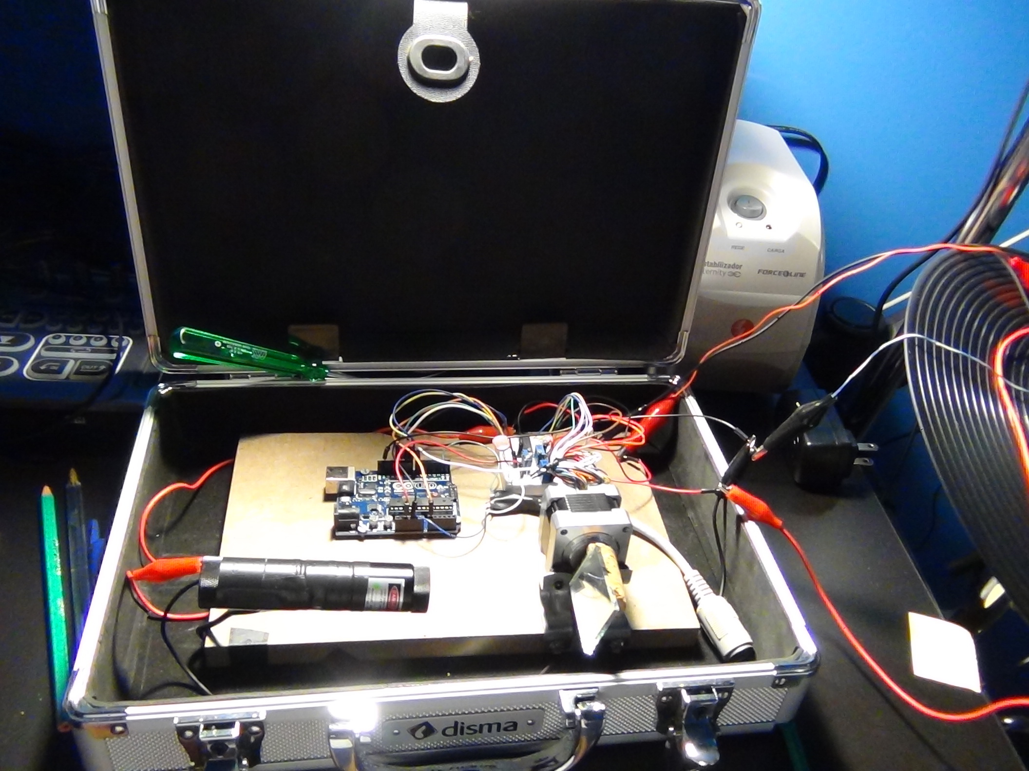 Laser Harp (Frameless – Open&nbsp;Source)
